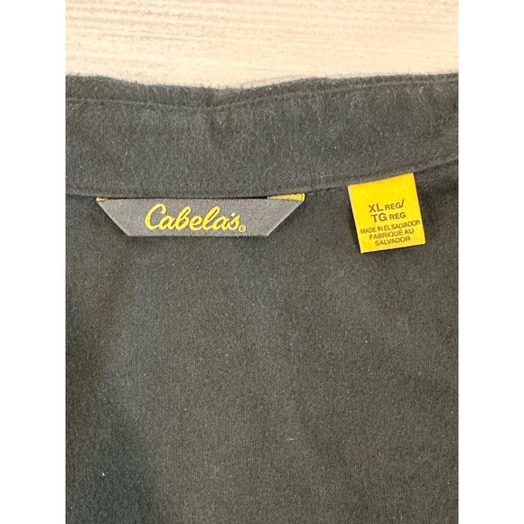 Cabela’s Forest Green Quilted & Lined 100% Cotton Jacket XL - Picture 16 of 16